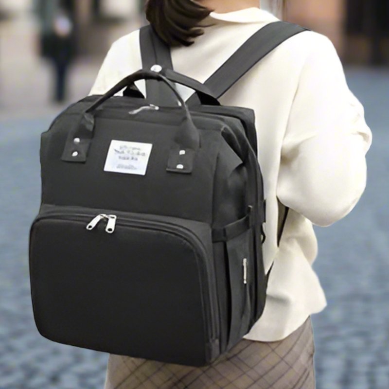 BigBackpack™ - Noir - Style, Sac á dos, Confort & Élégance