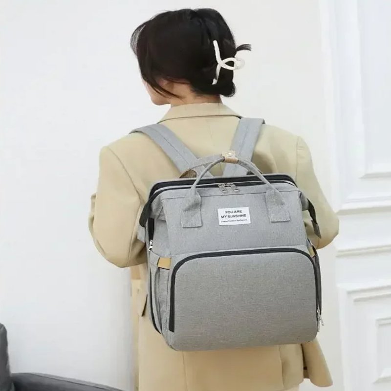 BigBackpack™ - Gris - Style, Sac á dos, Confort & Élégance