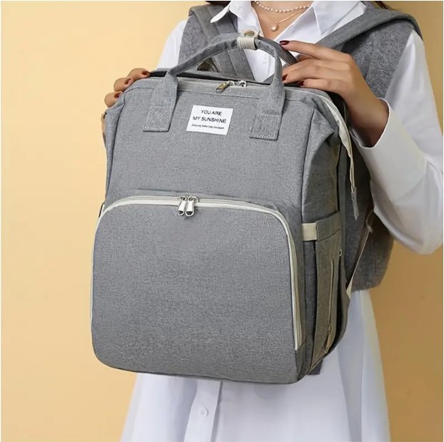 BigBackpack™ - Gris - Style, Sac á dos, Confort & Élégance