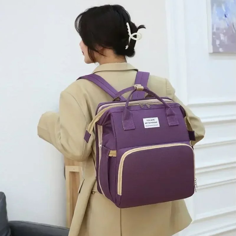 BigBackpack™ - Violet - Style, Sac á dos, Confort & Élégance