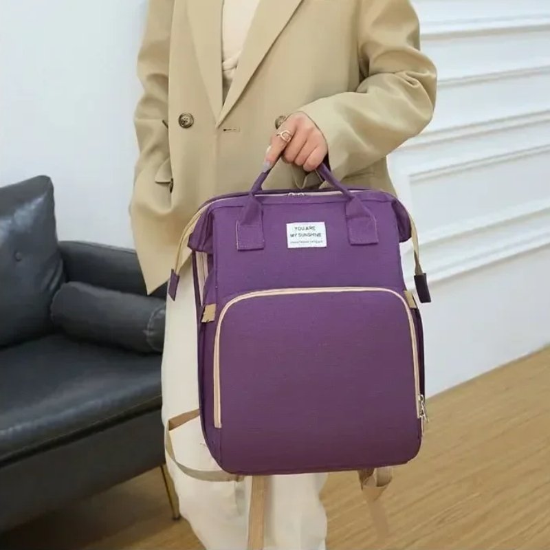 BigBackpack™ - Violet - Style, Sac á dos, Confort & Élégance