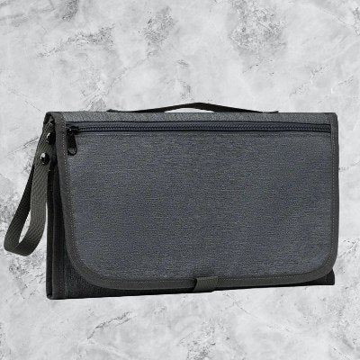 DiaperChangingPad™ - Gris - Style, Sac á dos, Confort & Élégance